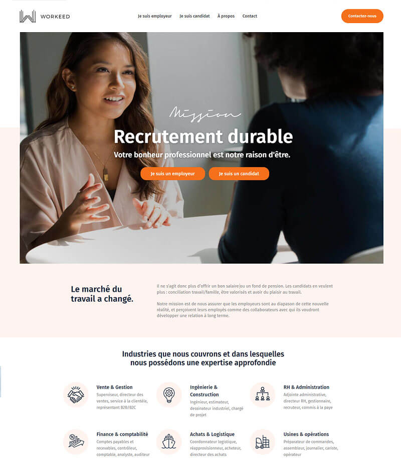 conception site internet